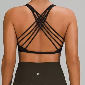 Lululemon Free To Be Black Bra